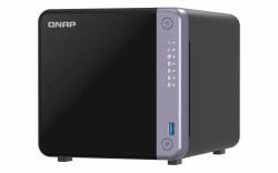QNAP TS-432X NAS Tower Alpine Alpine AL-524 4 GB DDR4 QNAP QTS Μαύρος [Μαύρο] (4-bay desktop NAS - AL524 4C 2.0GHz 4GB DDR4 RAM [max 16GB] 1 x 10GbE SFP+ 2 x 2.5GbE 1 x PCIe Gen3 2 x USB...