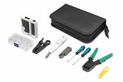 Digitus DN-94027 εξάρτημα καλωδίου (NETWORK TOOL SET - LAN TEST CRIMPING XX BAG 12TOOLS)