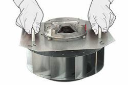 Fujitsu SNP:A3C40119881 εξοπλισμός ραφιού ψύξης (SPARE PART FAN CX1000 - SNP:A3C40119881, Fan, 25 cm, - Metallic - Warranty: 3M)