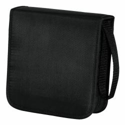 Hama CD Wallet Nylon 40, black 50 discs (CD/DVD/BLU-RAY WALLET 40 BLACK)
