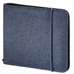 Hama 95681 Wallet case 24 discs Blue (UP TO FASHION CD/DVD BAG 24 BLUE)