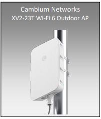 Cambium Networks Cambium XV2-23T Wi-Fi 6 - Outdoor Access Point - Warranty: 36M