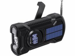 Sandberg 421-03 ραδιόφωνο Φορητός Μαύρος [Μαύρο] (Survivor Radio All-in-1 5000 - Warranty: 60M)