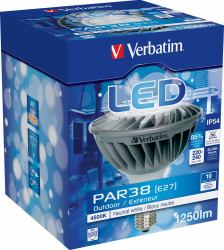 Verbatim PAR38 λαμπτήρας LED Ουδέτερο λευκό 4500 K 19 W E27 (Verbatim LED OUTDOOR PAR38 E27 18.5W 4500K 1250lm)