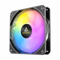 Antec P12R PWM ARGB Θήκη υπολογιστή Ανεμιστήρας 12 cm Μαύρος [Μαύρο] 1 τεμάχια (Antec P12R ARGB Reverse PWM 120mm Fan - 4-Pin, Black, High-Airflow Cooling...
