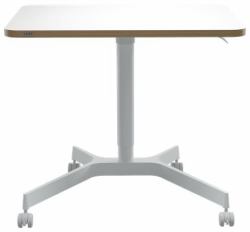 Leitz 65360001 όρθιο γραφείο Λευκός [Άσπρος] (Leitz Ergo pneumatic Small Sit Standing Desk)