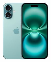 Apple iPhone 16 15,5 cm [6.1"] Διπλή SIM iOS 18 5G USB Type-C 512 GB Teal (Apple iPhone 16 - 5G smartphone - dual-SIM / Internal Memory 512 GB - OLED display - 6.1" - 2556 x 1179 pixels - 2x r...
