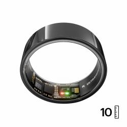 Ultrahuman Ring AIR Οχι Έξυπνο δαχτυλίδι ανιχνευτής δραστηριότητας Μαύρος [Μαύρο] (Ring Air Aster Black Size 10)