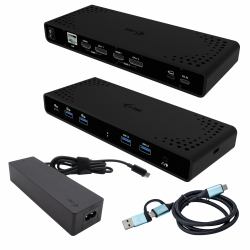 i-tec CADUA4KDOCKPDB100UK φορητός σταθμός σύνδεσης & προσομοιωτή...