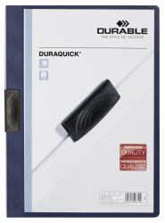 Durable 227007 εξώφυλλο αναφοράς Πολυπροπυλένιο Navy (Durable DURAQUICK A4 Folder Dark Blue [20])
