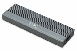 Digitus DA-71154 αποθηκευτικά περιβλήματα μονάδων αποθήκευσης Περίβλημα SSD Μαύρος [Μαύρο] M.2 (USB M.2 HDESSD EXTSATA 6GB USB 3.1G2)