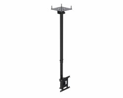 Ergonomic Solutions SpacePole Digital Signage CT2210AA-02 βάση προβολής σήμανσης 109,2 cm [43"] Μαύρος [Μαύρο] (TELESCOPIC CEILING MOUNT<43)