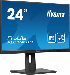iiyama ProLite XUB2491H-B1 επίπεδη οθόνη 60,5 cm [23.8"] 1920 x 1080 εικονοστοιχεία Full HD LED Μαύρος [Μαύρο] (iiyama ProLite XUB2491H-B1 skÃ¦rm - LED)