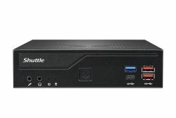 Shuttle DH770 κουτί PC/workstation 1,35L μεγέθους Η/Υ Μαύρος [Μαύρο] Intel H770 LGA 1700 (DH770 S1700 H770 BLACK 120W - GLN HDMI DISPLAY-PORT COM-PORT)
