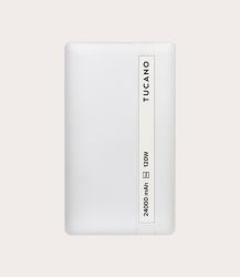 Tucano Power bank for laptop 24000 mAh Λευκός [Άσπρος] (POWERBANK FR LAPTOP WEI - 120W 24.000MAH)