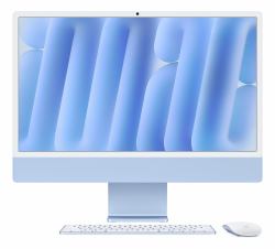 Apple iMac Apple M M4 59,7 cm [23.5"] 4480 x 2520 εικονοστοιχεία All-in-One PC 16 GB 256 GB SSD macOS Sequoia Wi-Fi 6E [802.11ax] Μπλε (IMAC 24 M4 8/8/16 16GB 256GB - OE STD MT K ...
