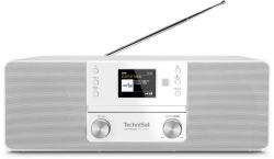 TechniSat 370 CD BT Προσωπικός [Ατομικός] Αναλογικά & ψηφιακά Λευκός [Άσπρος] (370 Cd Bt Personal Analog & - Digital White - Warranty: 12M)