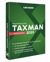 Lexware TAXMAN professional 2025 Επιστροφή φόρου 1 άδεια[ες] 