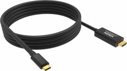 Vision TC 2MUSBCHDMI8K/BL καλώδιο κινητού τηλεφώνου Μαύρος [Μαύρο] 2 m USB C (2 m USB C to HDMI cable -8k at 60 hz - USB C 3.2 [m] to HDMI [m] - outer diameter 4.5...
