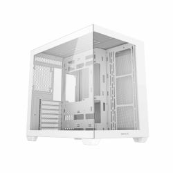 DeepCool CG530 WH Midi Tower Λευκός [Άσπρος] (DeepCool CG530 Dual-Chamber Computer Case, Tempered Glass Panels, Advanced Cooling Support, Exceptional Cable Management, White)