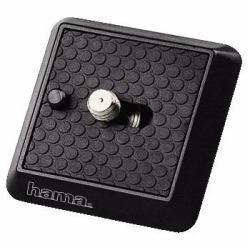 Hama Camera Platform "Click II" Photo/Video τρίποδο Μαύρος [Μαύρο] (Hama Click II - plade med hurtigudlÃ¸sn)