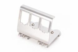 DIN-RAIL ADAPTER FOR3X KEYST.M - 3X KEYSTONE MODUL