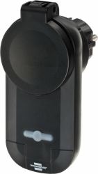 Smart Plug 3600 W Black - Warranty: 12M
