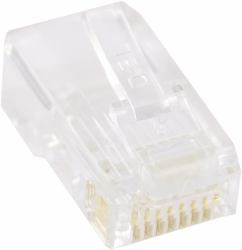 Deltaco MD-3 ενωτικό καλωδίων RJ45 Διαφανής (DELTACO netvÃ¦rk-konnektor)