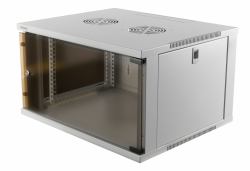 Deltaco 19-5406W ράφι για εξυπηρετητές 6U Επίτοιχο ράφι Λευκός [Άσπρος] (DELTACO 19-5406W kabinet - 6U)