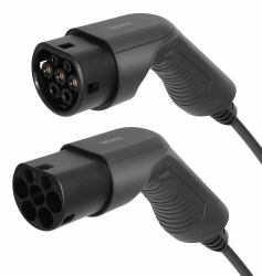 Deltaco EV-1205 καλώδιο ρεύματος Μαύρος [Μαύρο] 5 m (DELTACO e-Charge strÃ¸mforlÃ¦ngerkabel -)