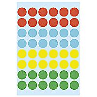 HERMA Multi-purpose labels ø 12 mm colours assorted 240 pcs. αυτοκόλλητη ετικέτα (HERMA - etiketter - 240 etikette[r] -)