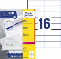 Avery L7182-100 ετικέτα εκτύπωσης Λευκός [Άσπρος] Αυτοκόλλη�...