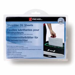 Rexel Shredder Oil Sheets [20] 20 τεμάχια (Rexel rivejernsolieark)