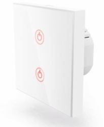 Hama 000176551 Ασύρματος Λευκός [Άσπρος] (Hama WiFi Touch Wall Switch - lyskonta)