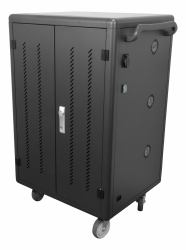 Deltaco DPS-0202 mobile device charger Black (DELTACO - vogn med hjul - for 36 table)