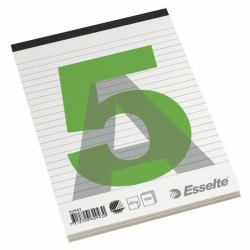 Esselte Stitched Pad A5 σημειωματάριο 100 φύλλα Πράσινος [Πράσινο], Γκρι, Λευκός [Άσπρος] (Esselte - stitched pad - A5 - 100 ark)