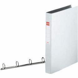 Esselte Standard Ring Binders , PP White 4x25 mm κλασέρ A4 Λευκός [Άσπρος] (Esselte Vivida ringbind PP A4 4RR 25mm)