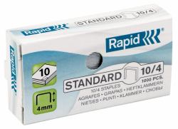 Rapid 10/4 Πακέτο συνδετήρων 1000 συρματάκια (Rapid hÃ¦fteklammer Standard 10/4 t/10)