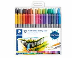 Staedtler 3200 μαρκαδοράκι Λεπτή/Χοντρή Πολύχρωμο 72 τεμάχια (STAEDTLER Design Journey - dobbeltspid)