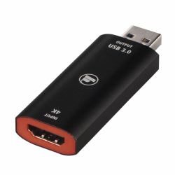 Hama 00074257 video signal converter 4096 x 2160 pixels (Hama Video-Aufnahme-Stick USB-Stecker)