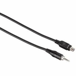 Hama 00005208 καλώδιο κάμερας 0,68 m Μαύρος [Μαύρο] (Hama Connection Adapter Cable for Niko)