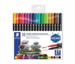 Staedtler 3187 ανεξίτηλος μαρκαδόρος Πολύχρωμο 18 τεμάχια (3187)
