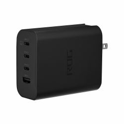 ASUS ROG 140W USB-C GaN Παγκόσμιος Μαύρος [Μαύρο] AC Γρήγορη φόρτιση Εσωτερικός [Εσωτερικού χώρου] (Adapter 140W GaN USB-C)