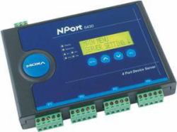NPORT 5430 W/ ADAPTER - NPORT 5430, 4-PORT RS-422/485, - NPort 5430 w/ adapter - Warranty: 24M