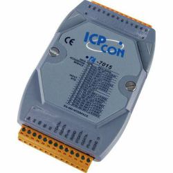 INPUT MODULE, 6X RTD, RS-485 - I-7015-G CR - I-7015-G CR - Warranty: 24M
