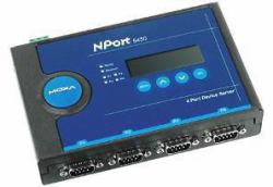 Moxa NPORT 5450-T - NPORT 5450-T, 4-PORT RS232/422 - NPort 5450-T - Warranty: 24M