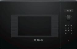 Bosch Serie 6 BFL524MB0 φούρνος μικροκυμάτων Μαύρος [Μαύρο] Ενσωματωμένο 20 L 800 W (Bosch Serie | 6 BFL524MB0 - mikrobÃ¸lge)