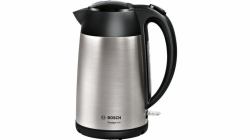 Bosch TWK3P420 ηλεκτρικός βραστήρας 1,7 L 2400 W Μαύρος [Μαύρο], Ανοξείδωτο ατσάλι (Bosch DesignLine TWK3P420 - kedel - ru)