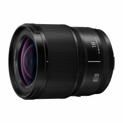 Panasonic S-S18 MILC Ευρυγώνια Μαύρος [Μαύρο] (S-S18 - Ultra-wide-angle 18mm F1.8 lens with compact and lightweight design)
