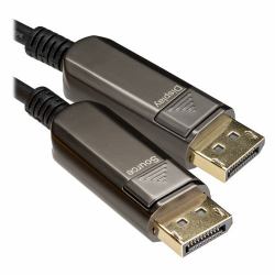 Cablenet 32-3730 καλώδιο DisplayPort 10 m Μαύρος [Μαύρο], Ερυθρόφαιος [Μπρούτζινος] (CNL 10M DP 1.4 M-M AOC Ls Bk)